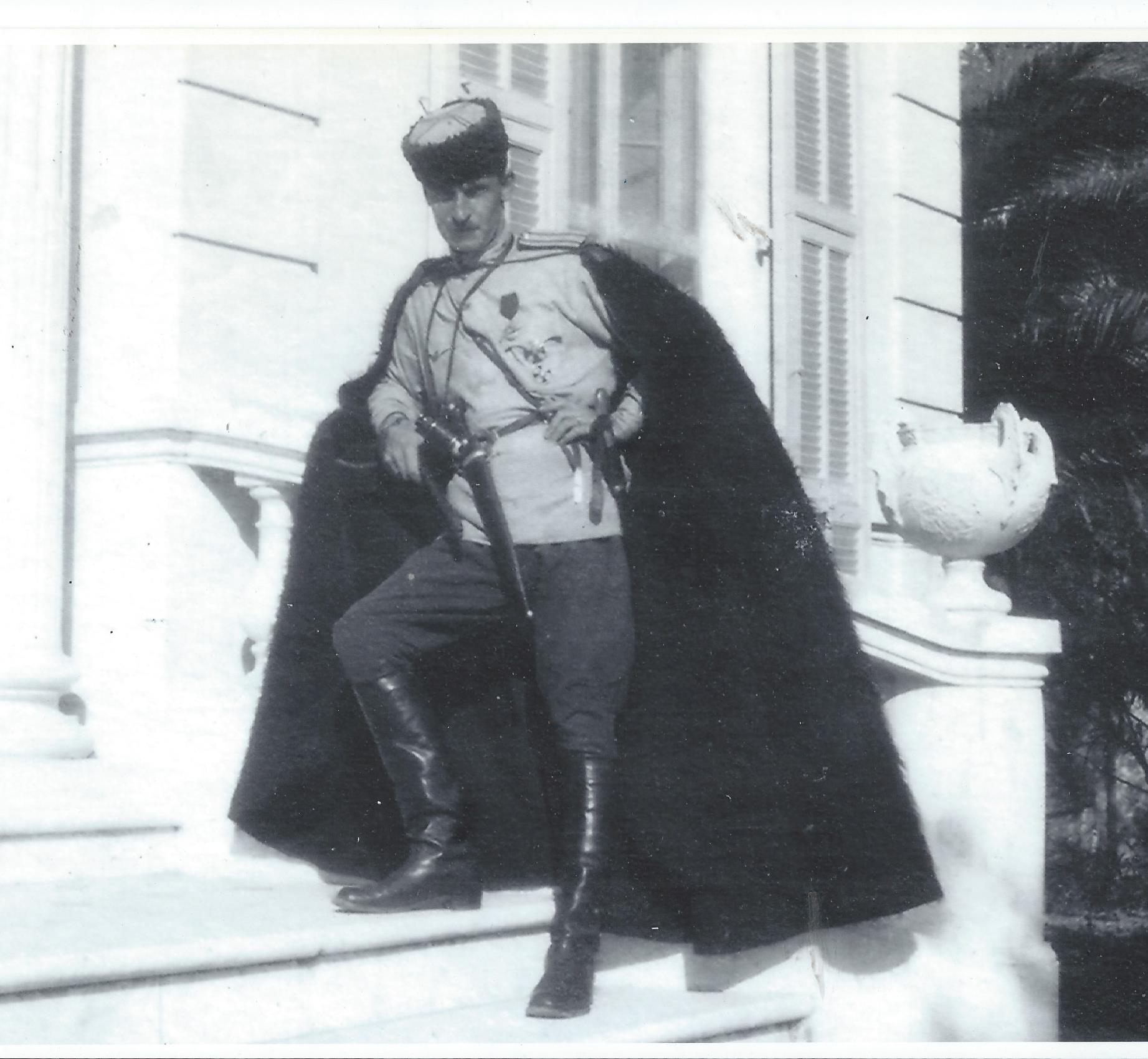Полковник Александр Фермор в Ницце, 1921 год.