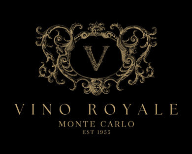 Vino Royale logo black gold 