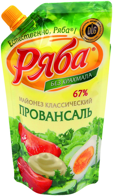 Salat Майонез MM 45100 00 DLG Salatmayonnaise Rjaba Klassicheskij Provansal