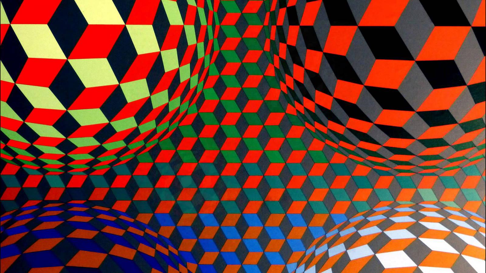 Veres big Vasarely 1