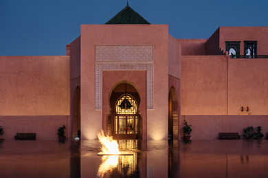 Valevskaya The Oberoi, Marrakech   Entrance