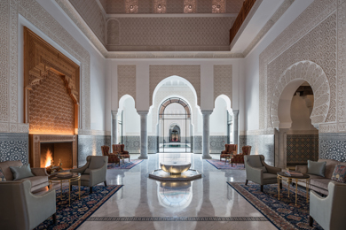 Valevskaya The Oberoi, Marrakech   Lobby