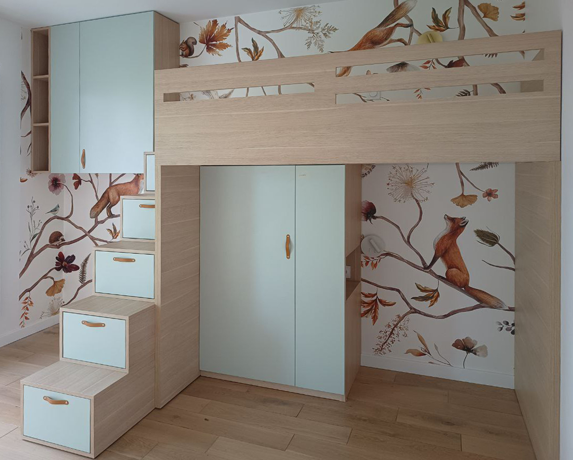 OA Meuble sur mesure chambre d'enfant