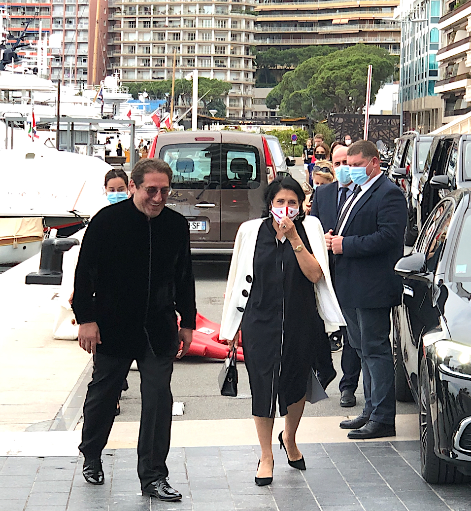 Президент Грузии посетила Монако